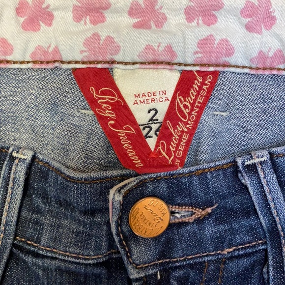 Lucky Classic Rider Jeans US Made 2/26 R Clover - Picture 9 of 12